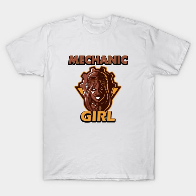 Mechanic Girl! T-Shirt by Johan13